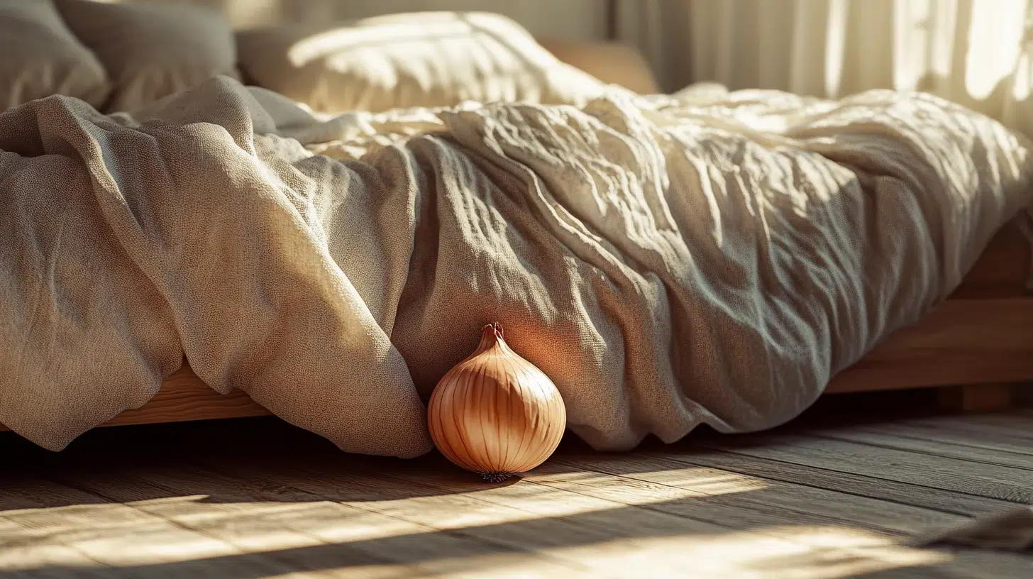 oignon sous le lit
