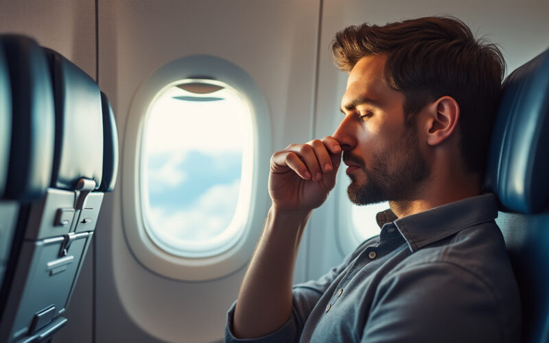 découvrez des techniques simples et efficaces pour soulager la pression dans les oreilles lors d’un vol et voyager plus confortablement.