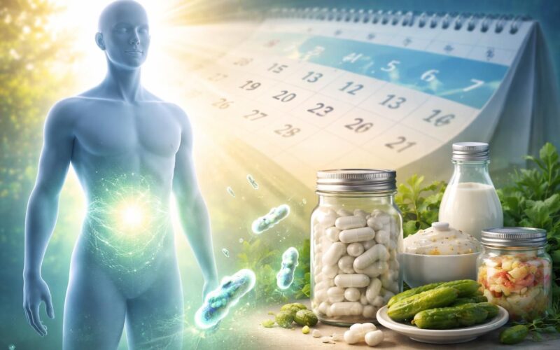 découvrez en combien de temps les probiotiques commencent à agir et les bienfaits qu'ils apportent pour votre santé. patience et persévérance récompensées !