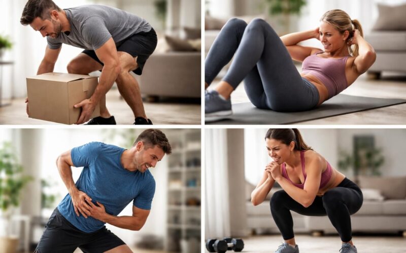 découvrez comment identifier et éviter les mouvements qui peuvent aggraver une hernie inguinale pour protéger votre santé et favoriser la guérison.