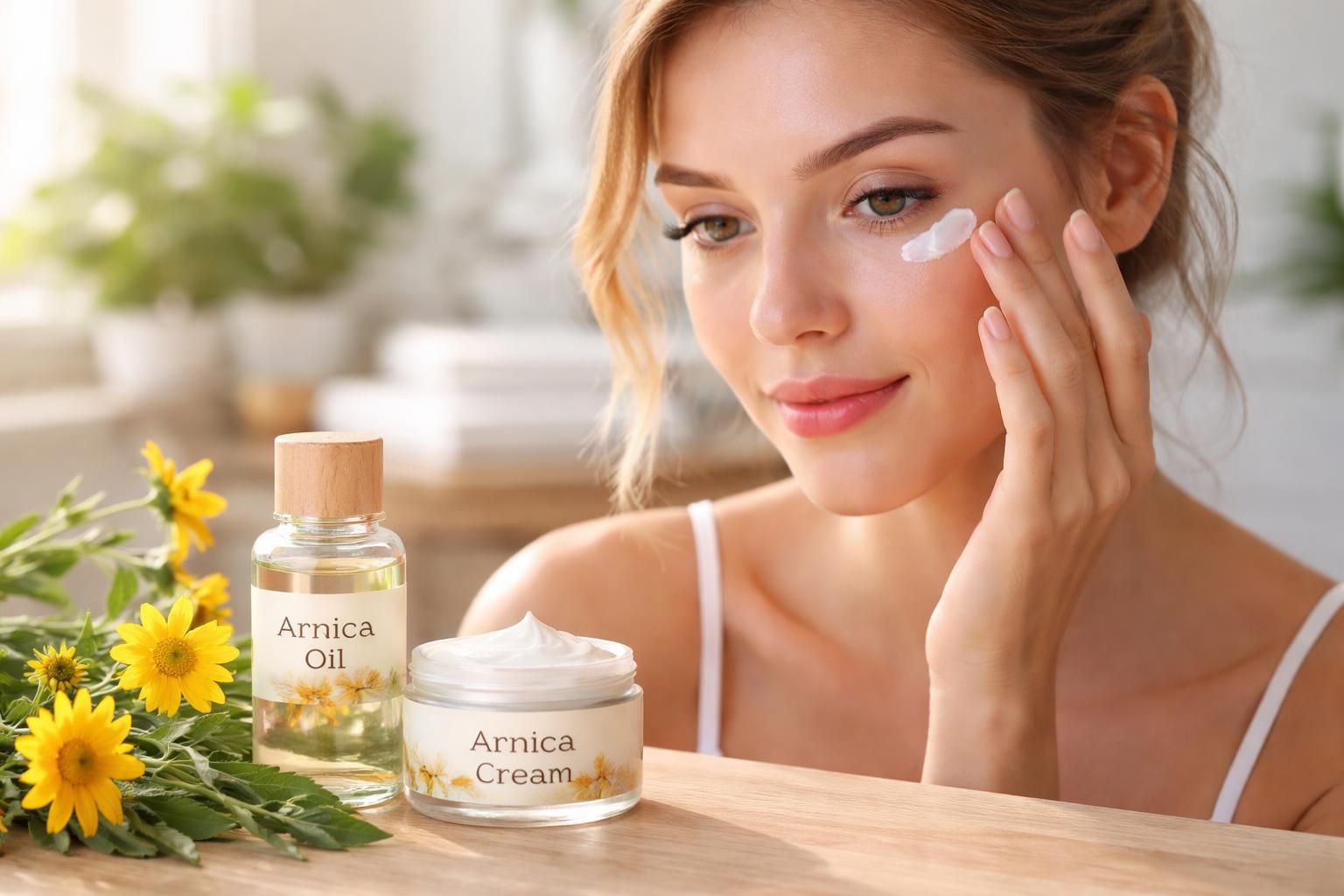 découvrez si l'arnica est efficace et sûr pour réduire les cernes sous les yeux en l'appliquant sur le visage. conseils d'utilisation et précautions à prendre.