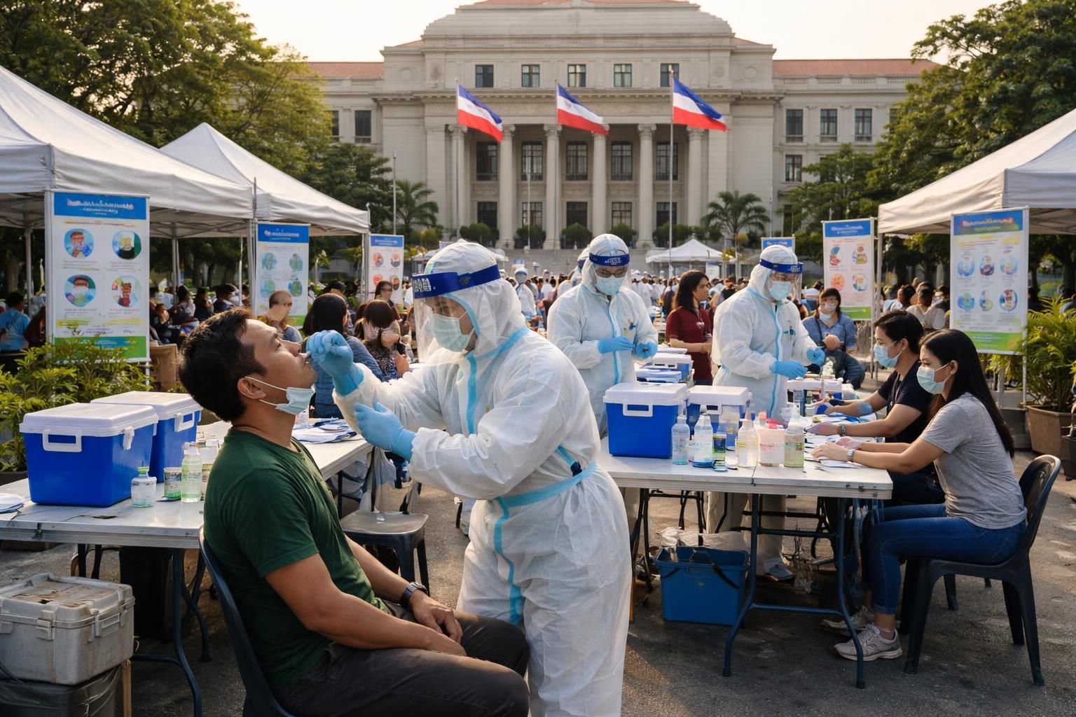 analyse complète de la réponse du gouvernement philippin face à la pandémie de coronavirus, incluant des perspectives actuelles et futures sur la gestion sanitaire et sociale.