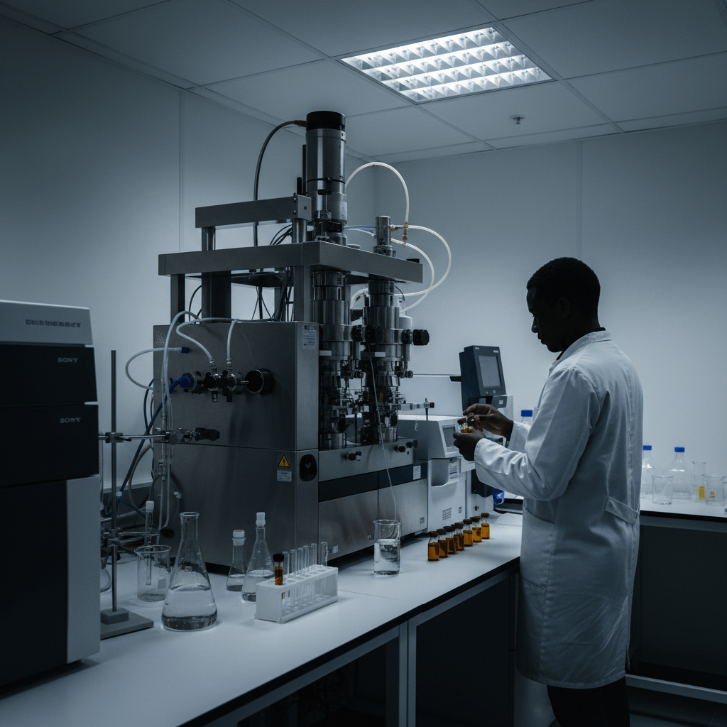 Laboratoire accrédité COFRAC avec équipement HPLC pour analyse cannabinoïdes et certificats CBD