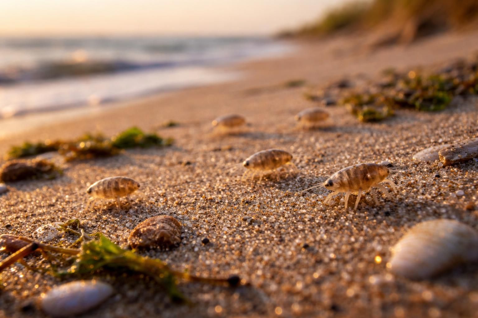 explorez le mode de vie captivant des puces de sable qui habitent nos côtes et découvrez leurs habitudes étonnantes dans cet article passionnant.