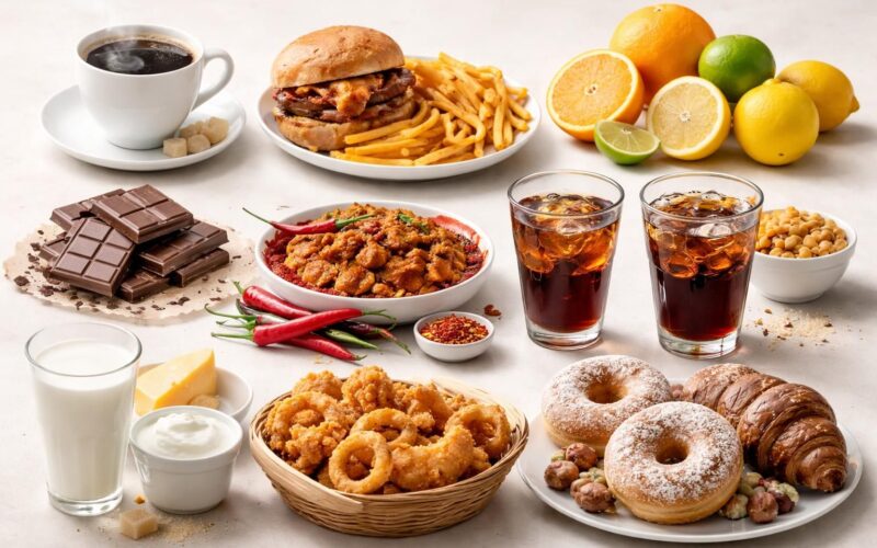 découvrez les 10 aliments à éviter pour soulager vos douleurs d'estomac et retrouver un ventre apaisé rapidement.