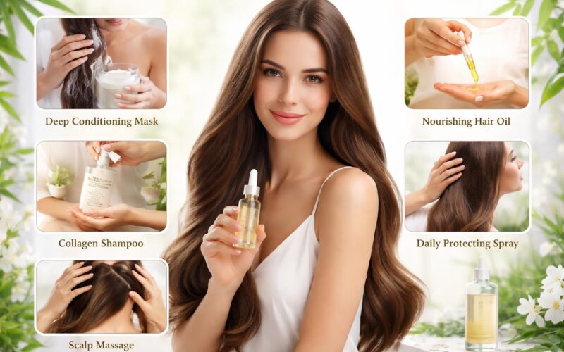 découvrez les 5 meilleures façons d'intégrer le collagène dans vos soins capillaires pour renforcer et embellir vos cheveux naturellement.