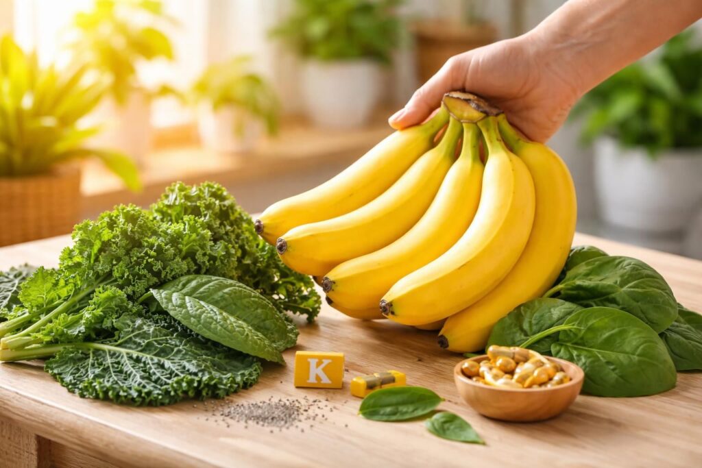 découvrez comment les bananes et la vitamine k peuvent améliorer votre bien-être grâce à leurs bienfaits naturels pour la santé et l'énergie au quotidien.